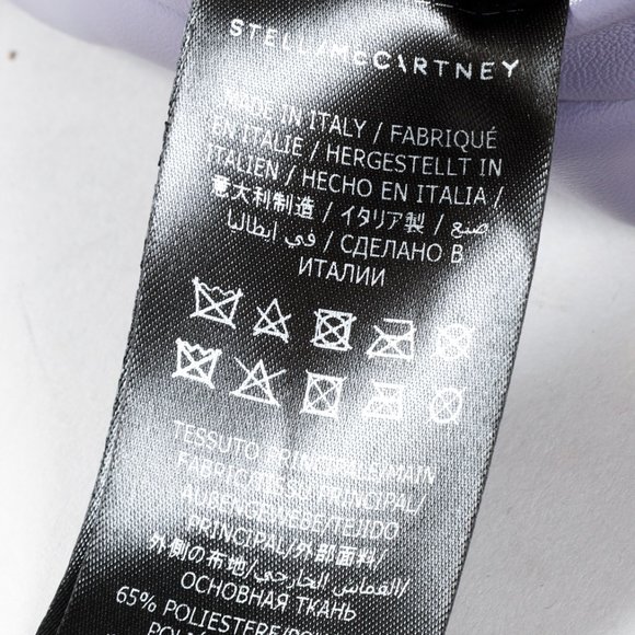 Stella McCartney Puffy Frayme Shoulder Bag in Grape - Picture 13 of 15